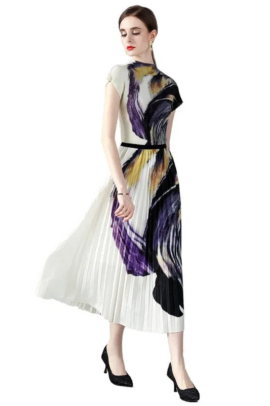 2-Piece Painted Print Maxi Dress *Online Only*