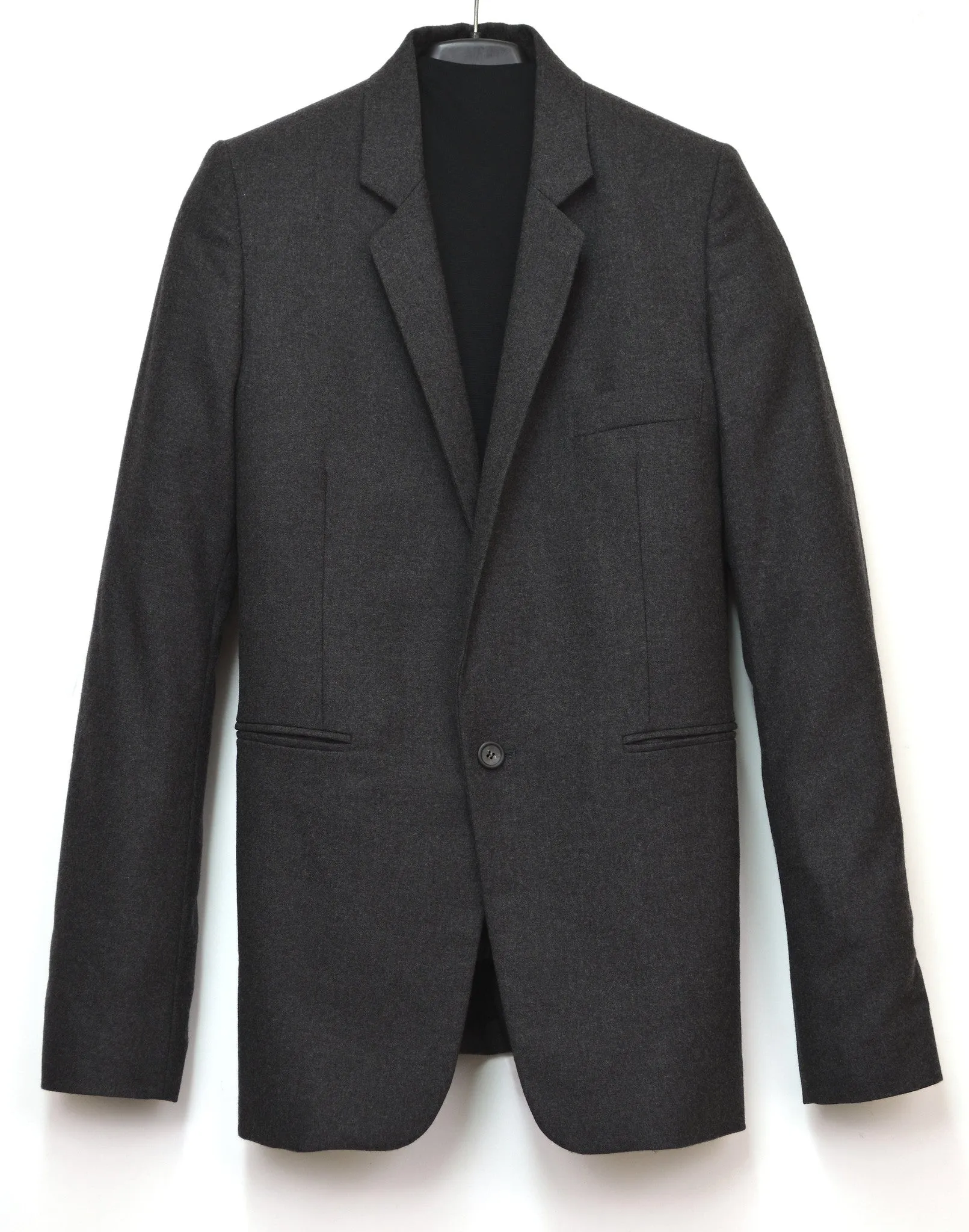 2000 Wool Flannel Classic 1-Button Blazer