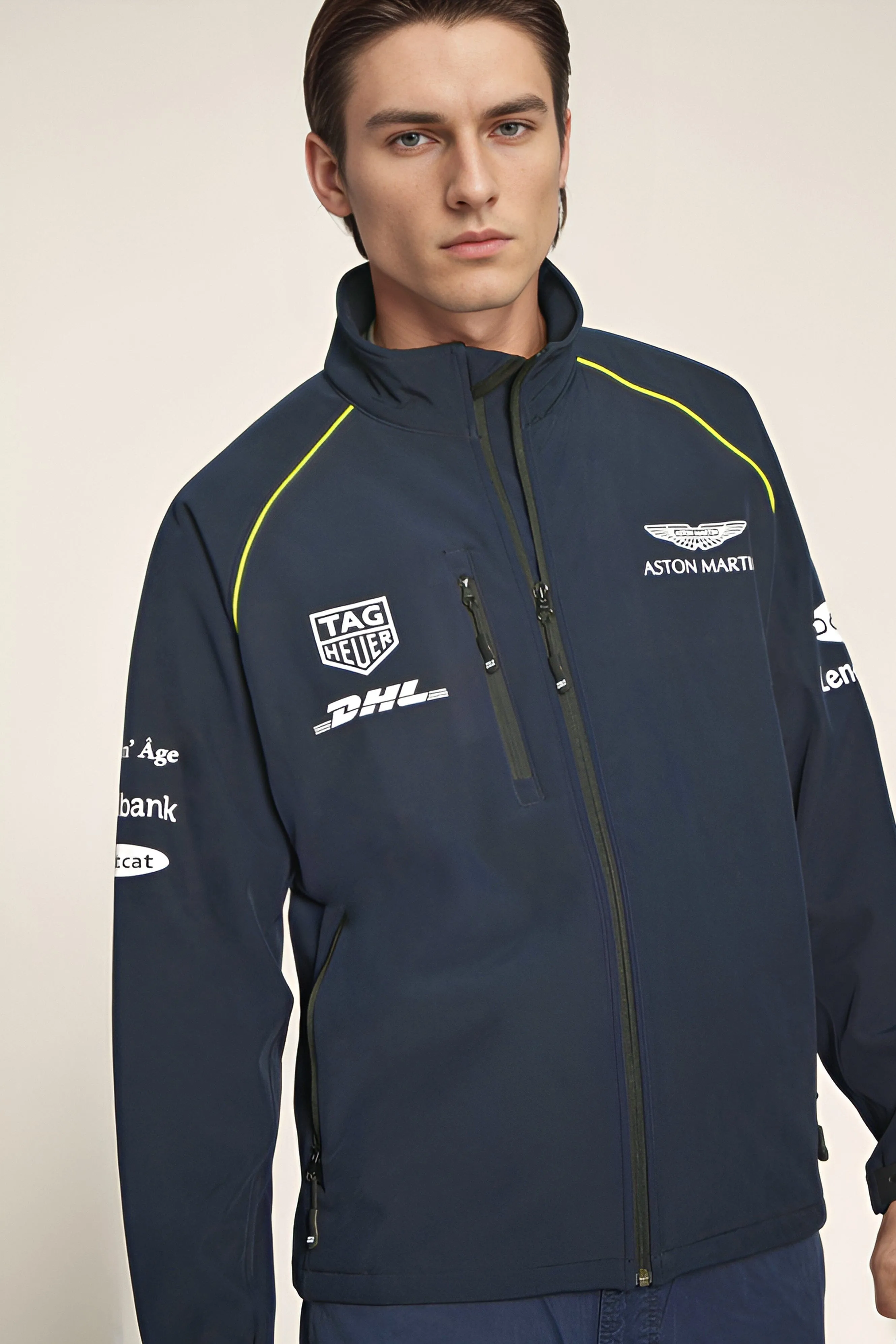 Aston Martin X Polo Republica Men's Performance Softshell Jacket