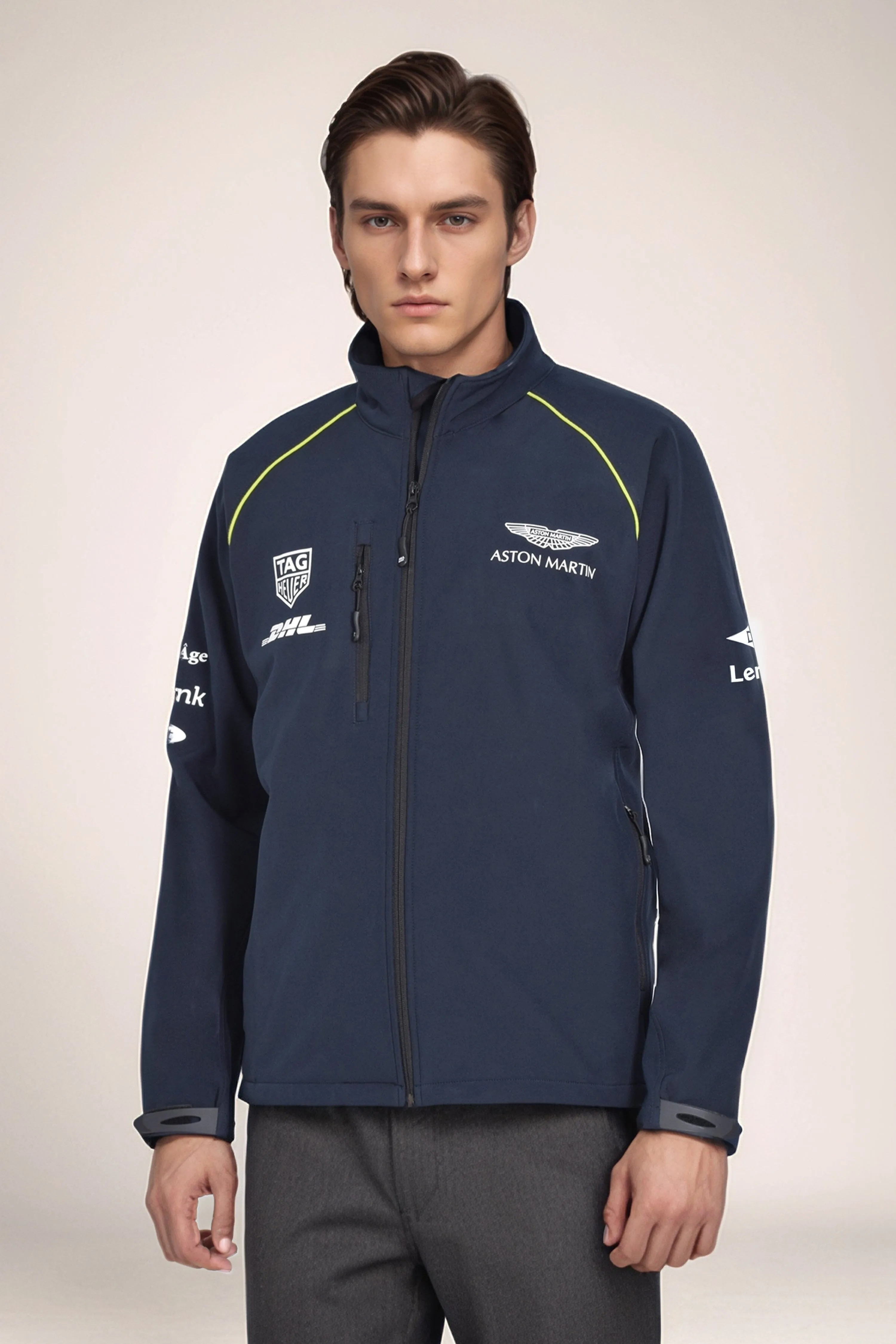 Aston Martin X Polo Republica Men's Performance Softshell Jacket