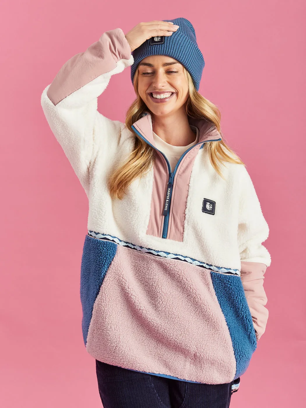 Avalynn 1/2 Zip Sherpa Fleece