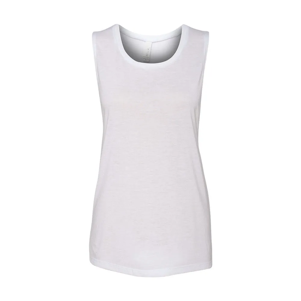 Bella & Canvas Monogram Ladies Muscle Tank