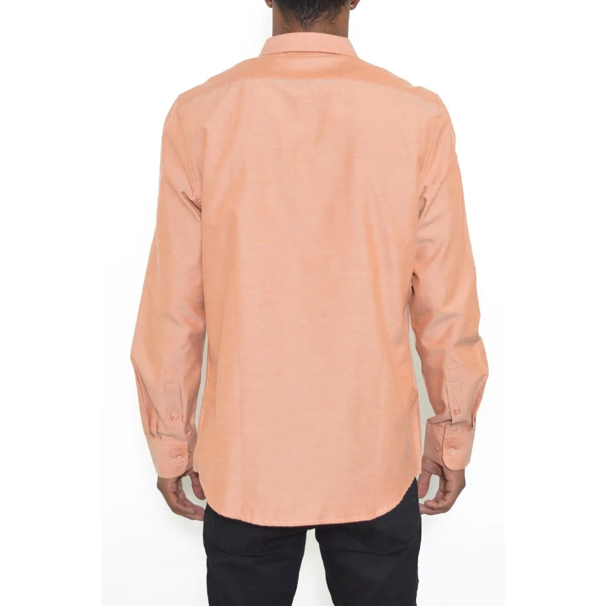 Cinnamon Signature Long Sleeve Button Down