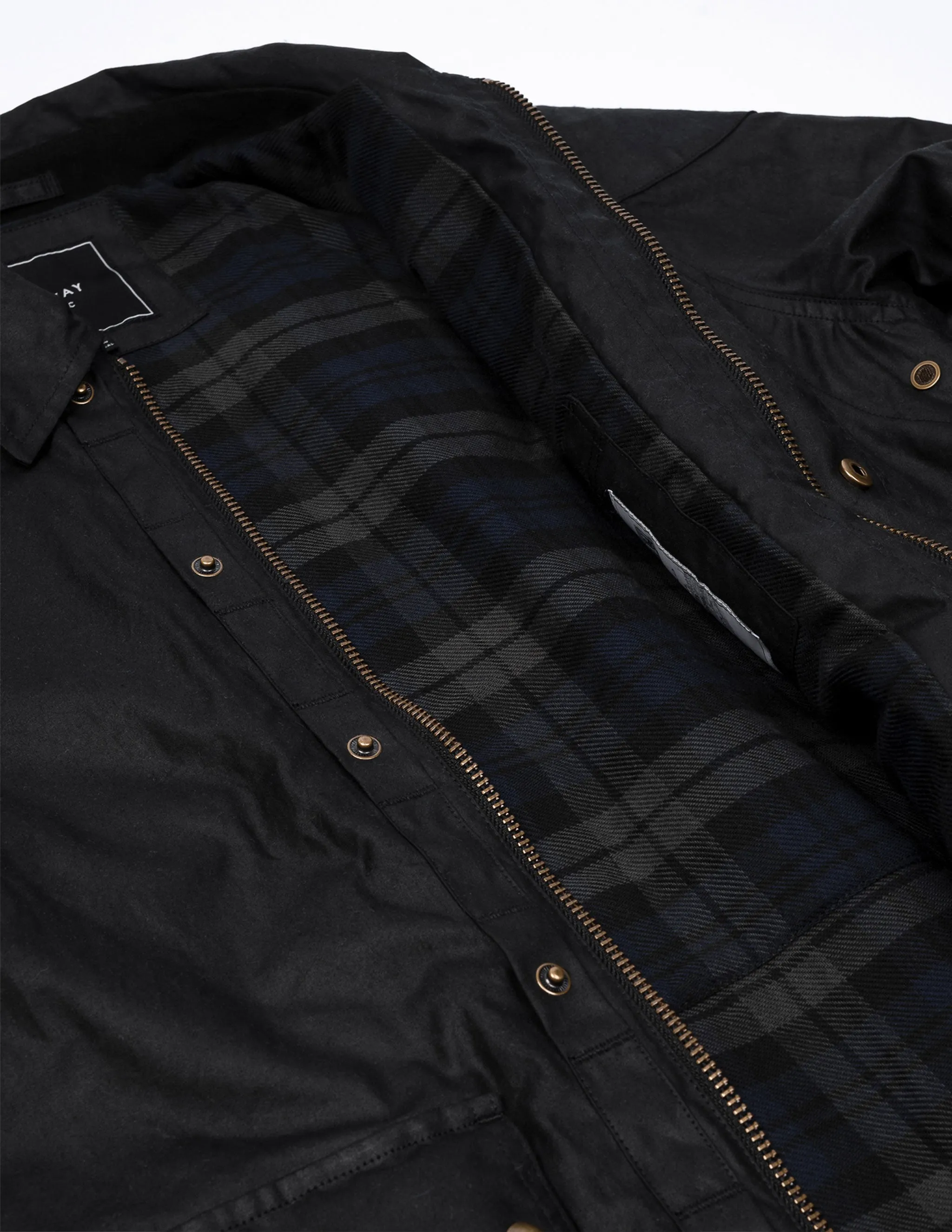 Delaney Waxed Cotton Field Jacket