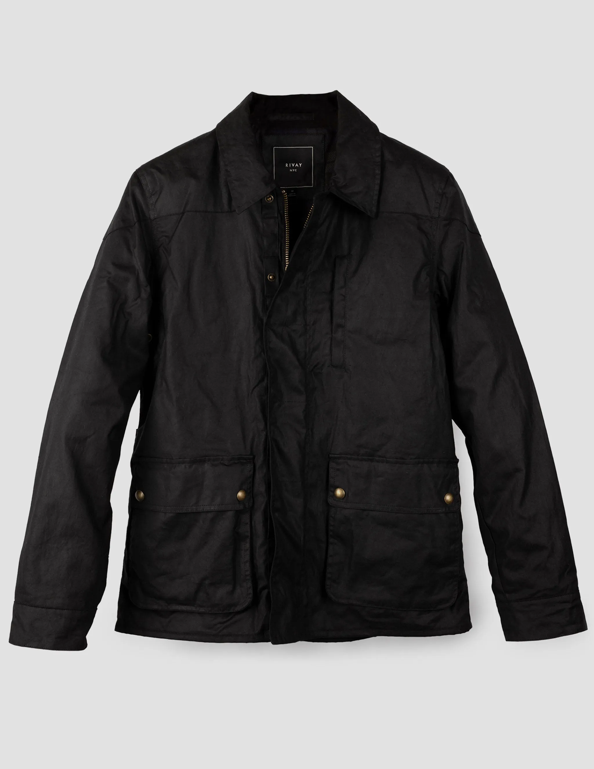 Delaney Waxed Cotton Field Jacket