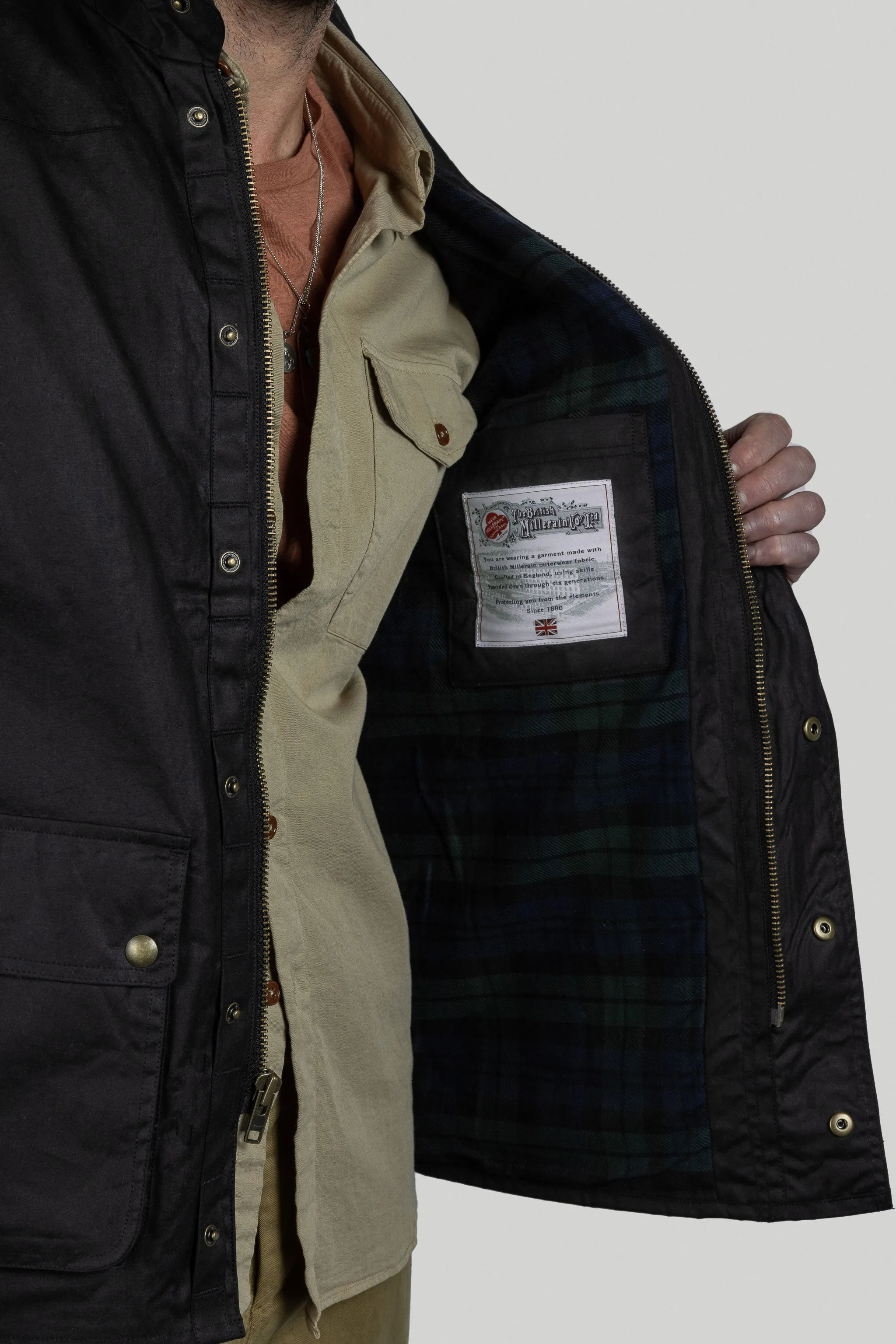 Delaney Waxed Cotton Field Jacket