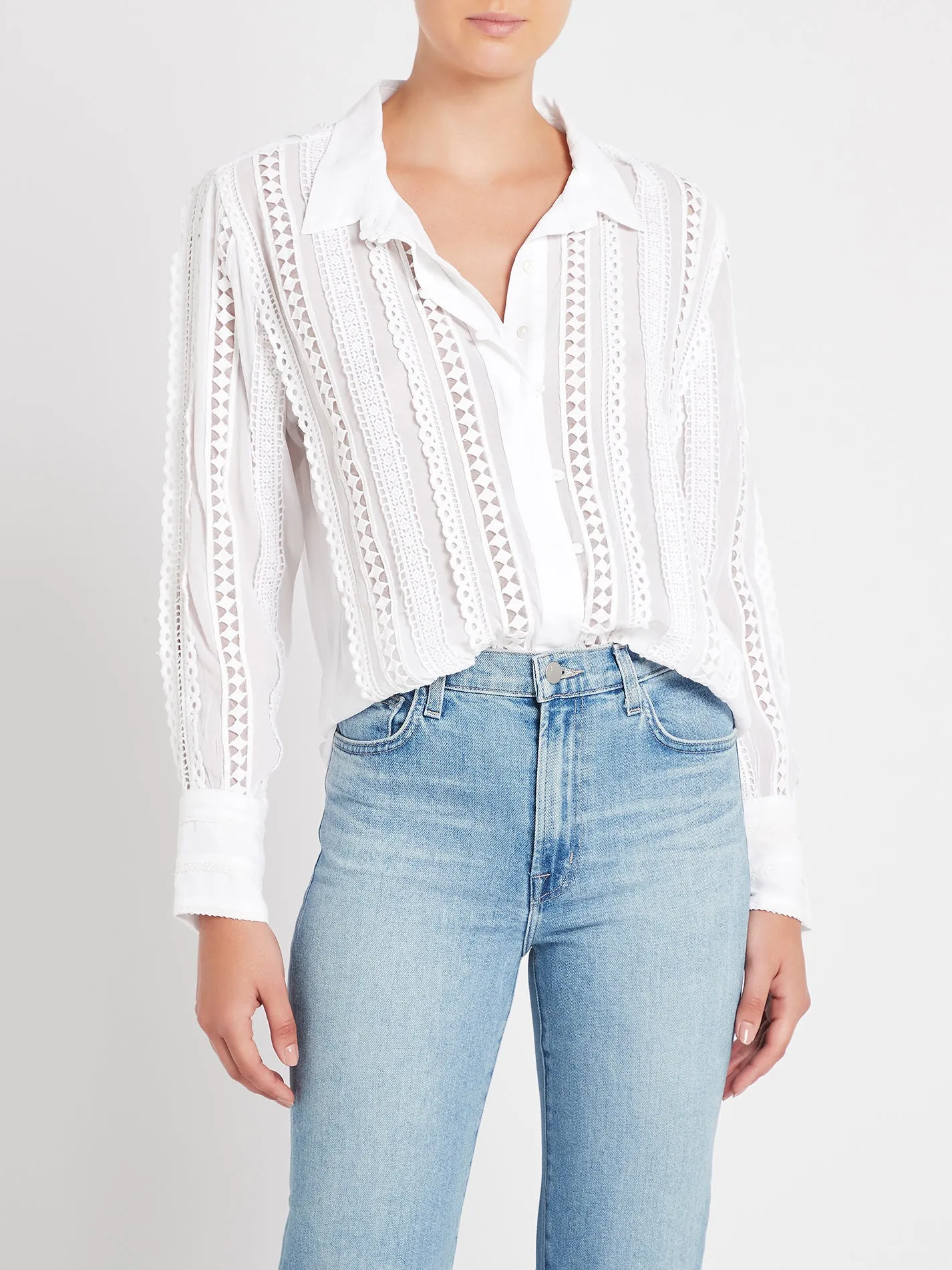 Delia Embroidered Shirt