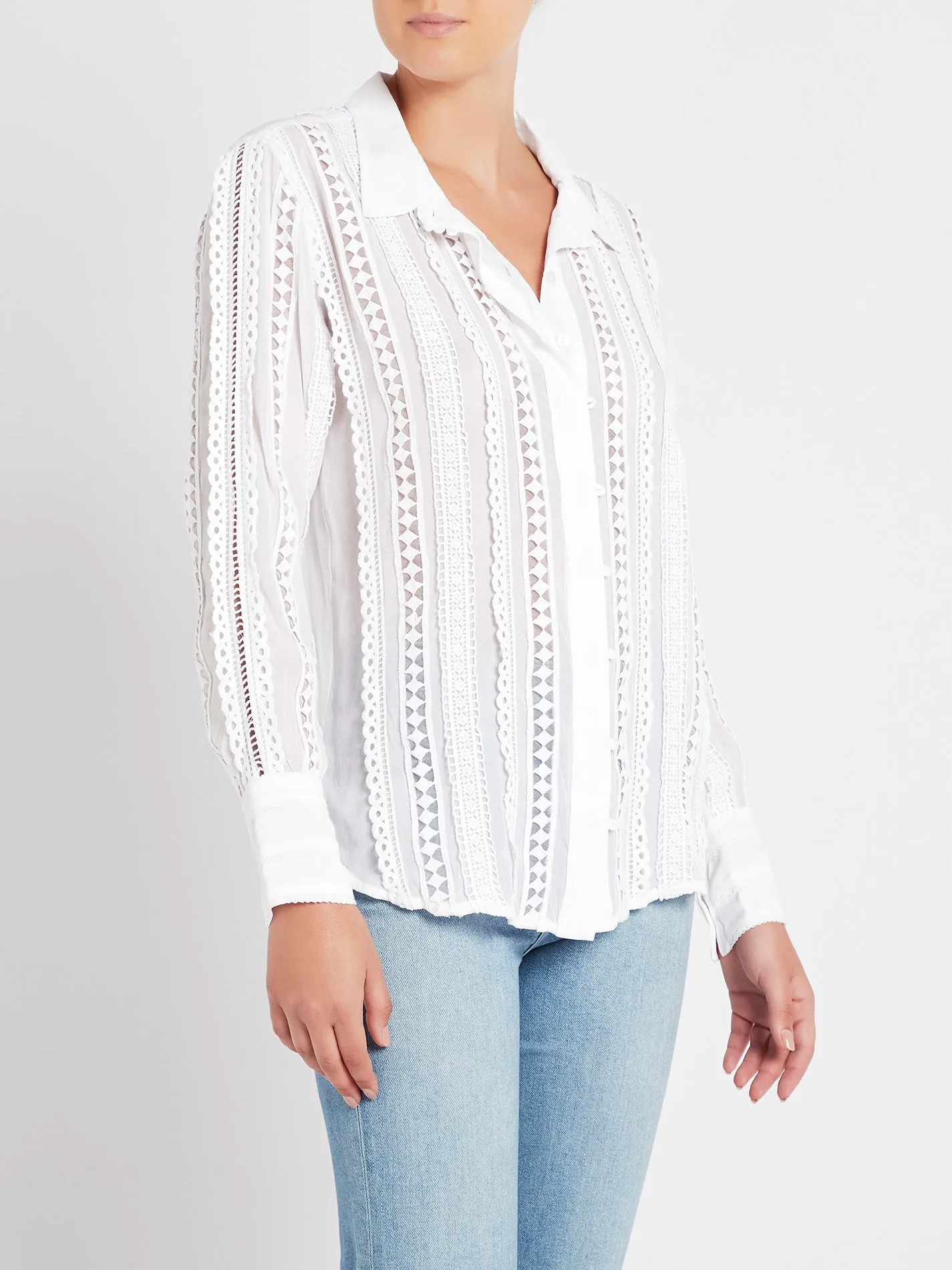 Delia Embroidered Shirt