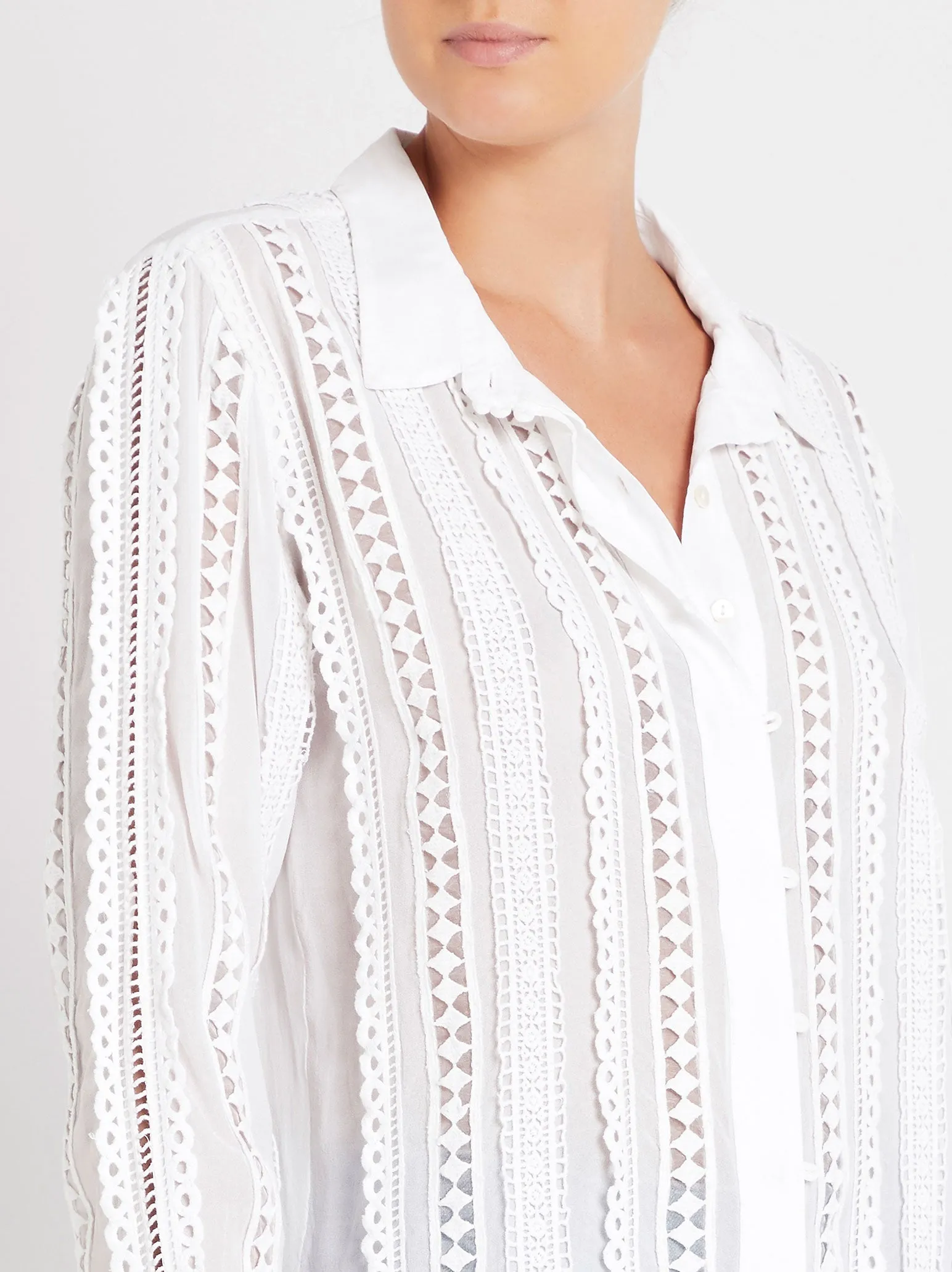 Delia Embroidered Shirt