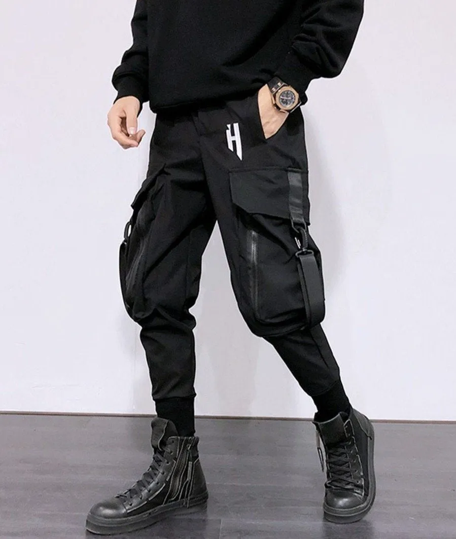 H Oversized Pocket Cargo Pants