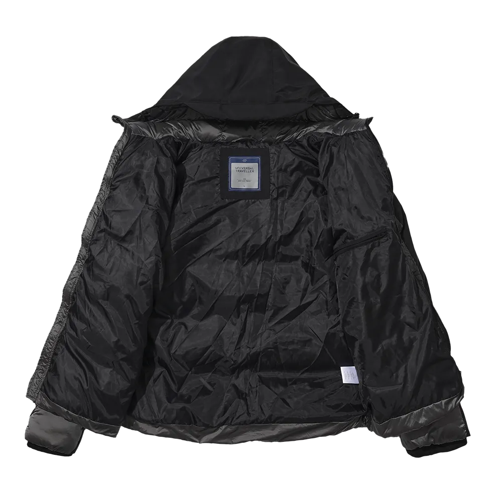 Men's Dual Fabric Padded Jacket