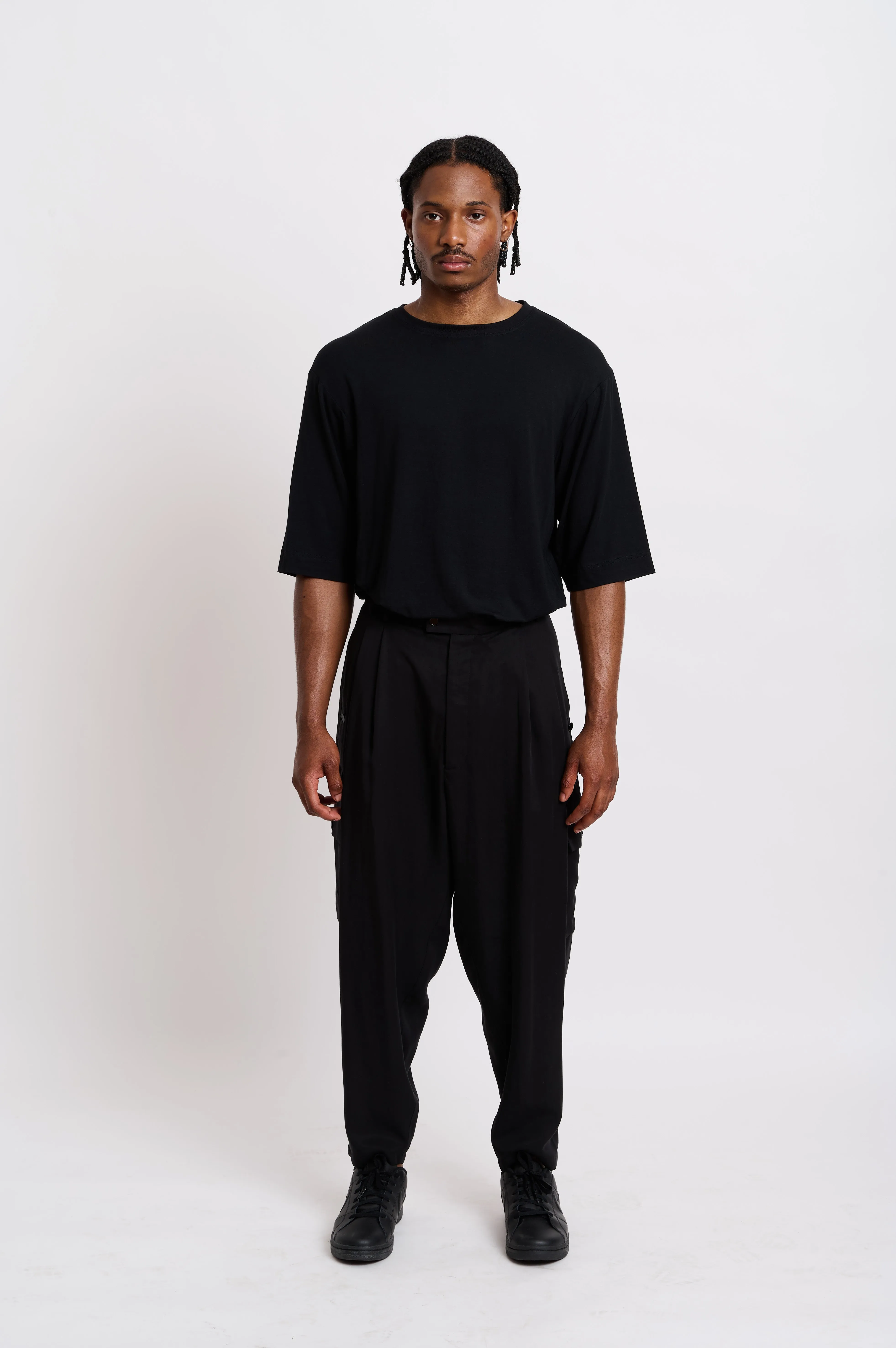 Nathan Cargo Pants - Black