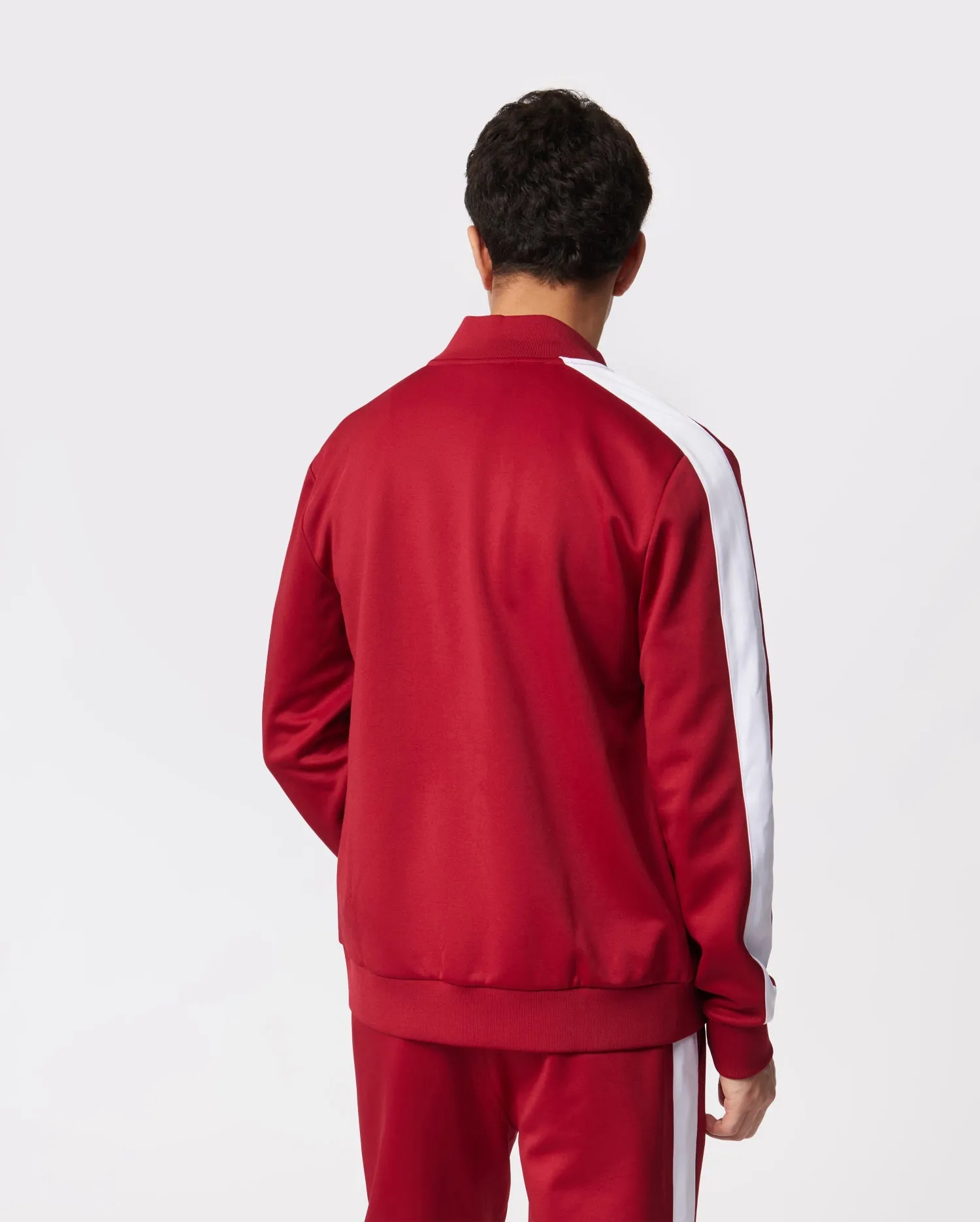 Psycho Bunny Mens Moro Track Jacket - Rio Red