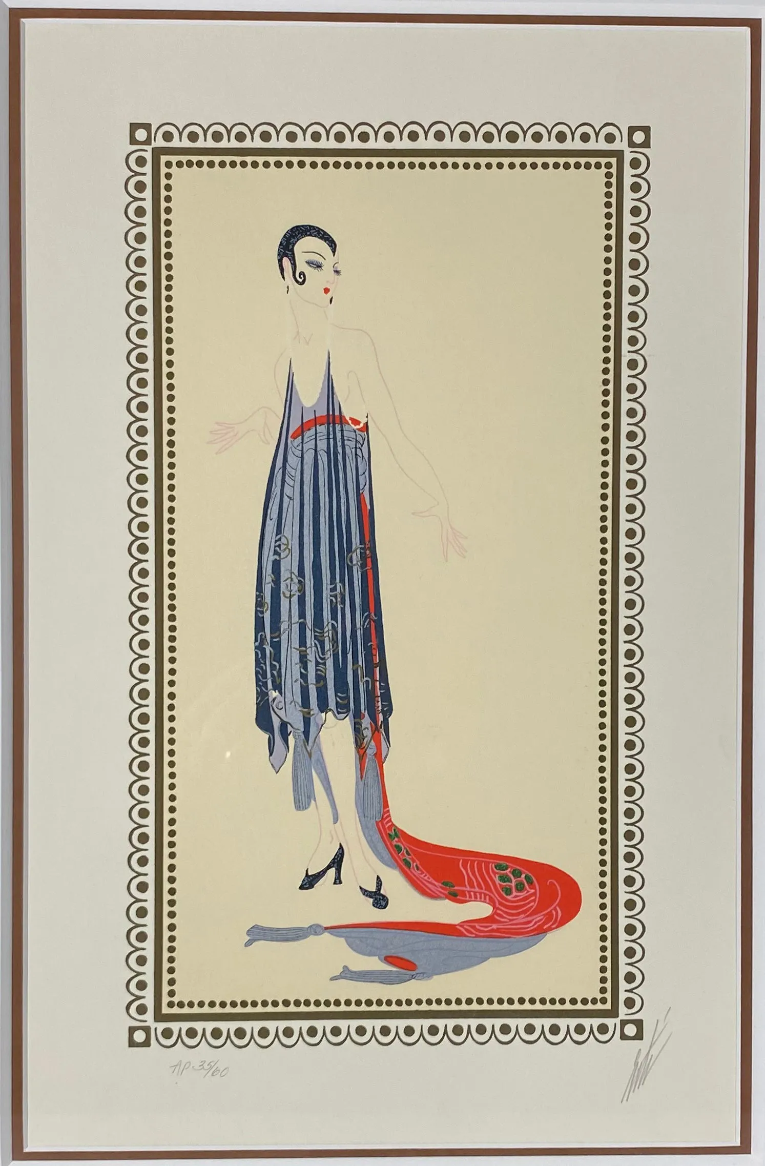 "Robe de Soir" by Erté