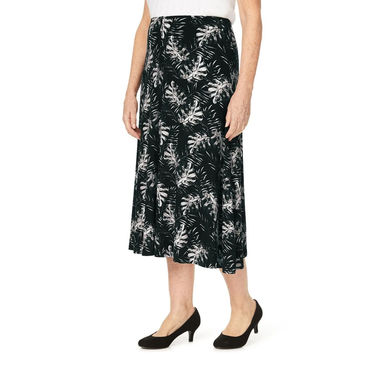 TIGI 22/24 Cheese Leaf All Over Print Skirt